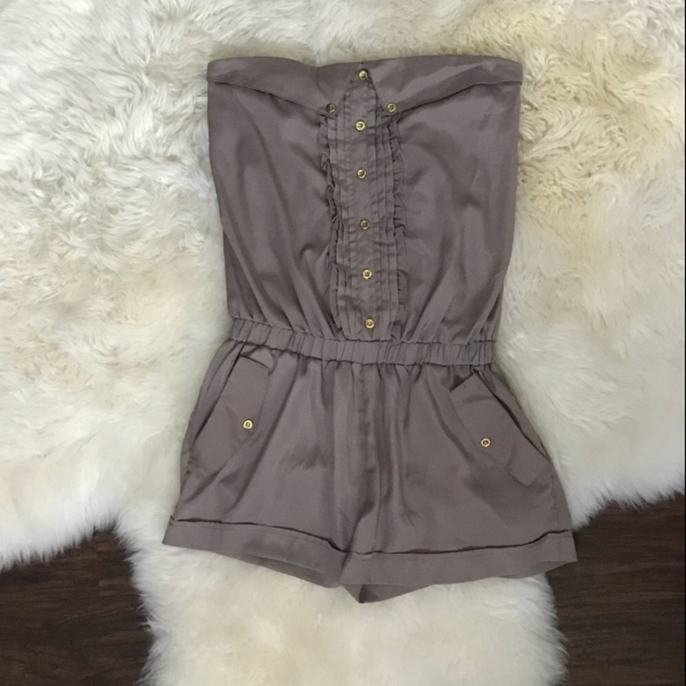 SOLD ✨Like New✨ Gorgeous Satin-Feel Romper